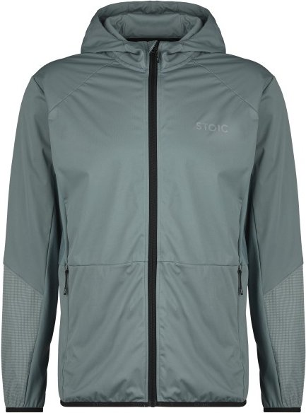 Stoic - HelsingborgSt. Performance Hoody - Laufjacke Gr 3XL grau