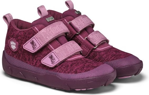 Thumbnail - Affenzahn - Kid's Knit Happy - Freizeitschuhe Gr 29 otter /rosa