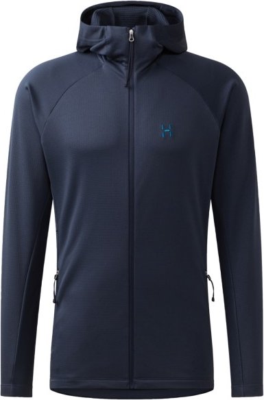 Thumbnail - Haglöfs - Korp Mid Hood - Fleecejacke Gr M blau
