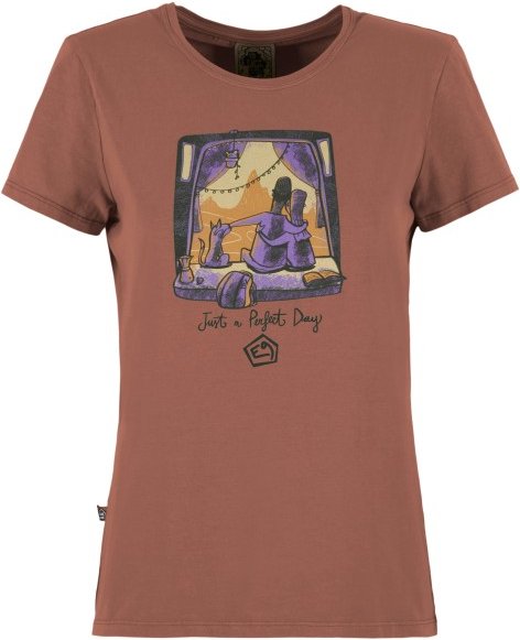 E9 - Women's Sunset - T-Shirt Gr XS braun