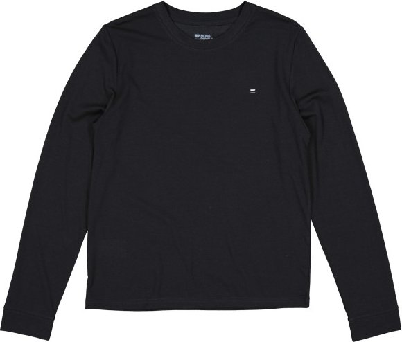 Mons Royale - Women's Icon Merino Air-Con Relaxed L/S - Merinoshirt Gr L schwarz