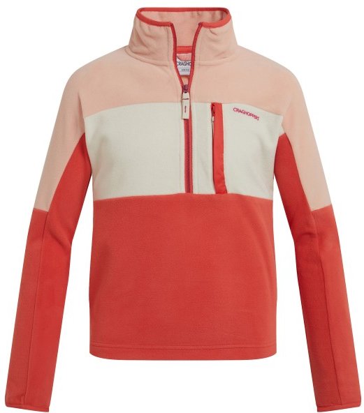 Thumbnail - Craghoppers - Kid's Bromley Fleecepullover - Fleecepullover Gr 128 rot