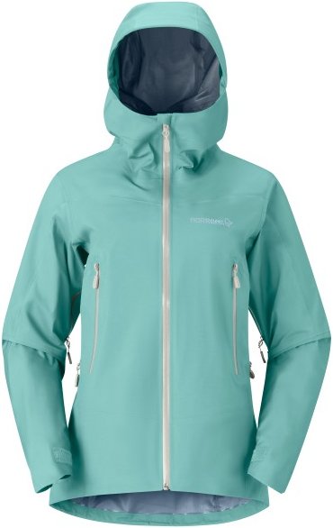 Thumbnail - Norrøna - Women's Falketind GORE-TEX Jacket - Regenjacke Gr L türkis