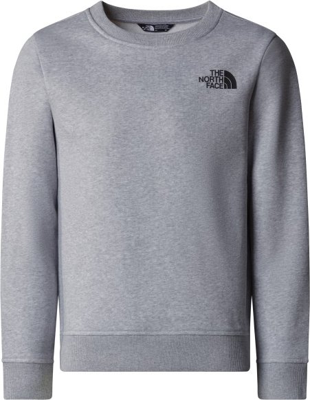 The North Face - Teen's Box Nse Regular Crew - Pullover Gr XS grau