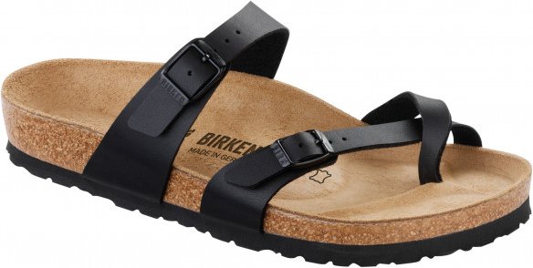 Birkenstock - Mayari BF - Sandalen Gr 43 - Regular beige/schwarz