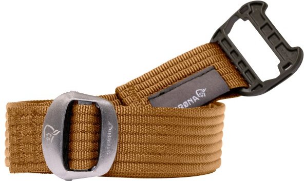 Norrøna - Femund Webbing 30mm Belt - Gürtel Gr 125 cm braun