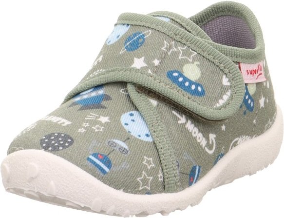 Superfit - Kid's Spotty - Hausschuhe Gr 18 grau