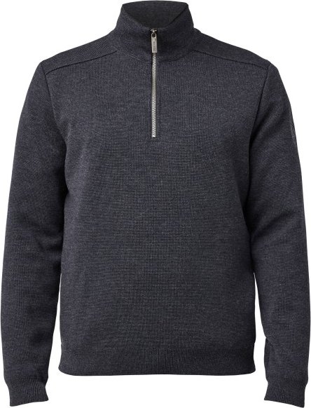 Ivanhoe of Sweden - Ruben Half Zip Windbreaker - Merinopullover Gr 3XL grau