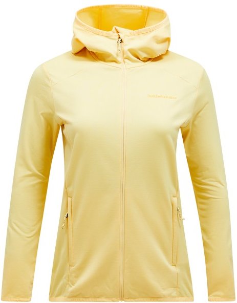 Peak Performance - Women's Light Zip Hood - Fleecejacke Gr M beige