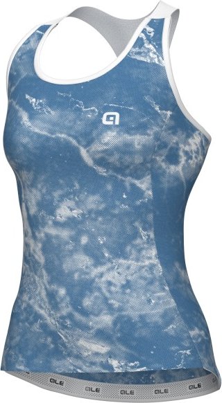Alé - Women's Pragma Marble Tank Top - Rad Singlet Gr S blau