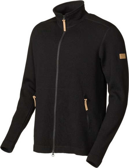 Ivanhoe of Sweden - Volmar Full Zip - Wolljacke Gr XL schwarz