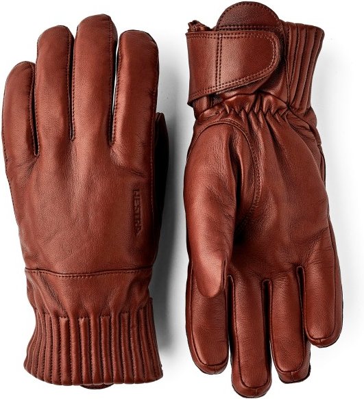 Hestra - Idre Wool 5 Finger - Handschuhe Gr 8 rot