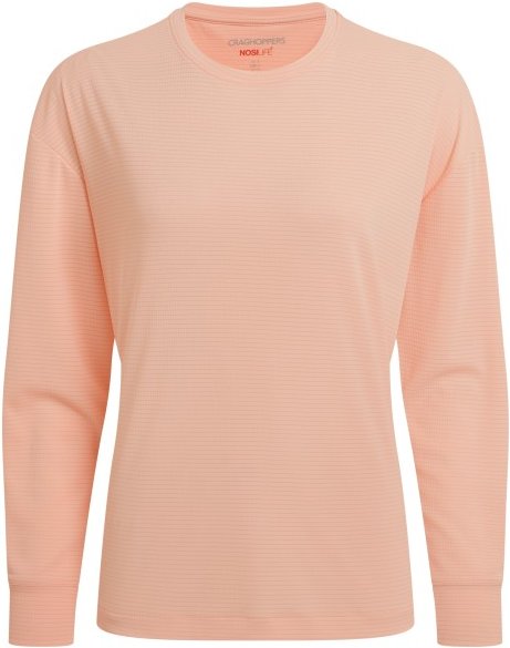 Craghoppers - Women's Nosilife Solarshield+ L/S T-Shirt - Longsleeve Gr 46 beige