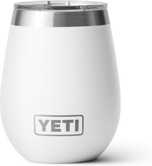 Yeti Coolers - Rambler Wine Tumbler - Isolierbecher Gr 296 ml weiß/grau