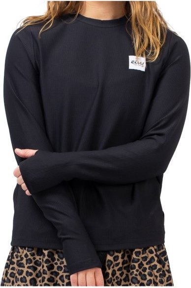 Eivy - Women's Versa Loose Fit Rib Top - Longsleeve Gr M schwarz