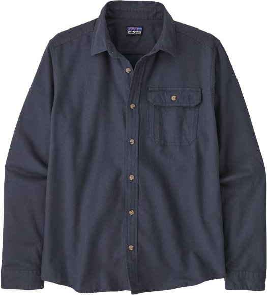 Patagonia - L/S LW Fjord Flannel Shirt - Hemd Gr L blau/grau