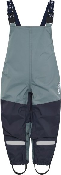 Didriksons - Kid's Foxen Bib Pant - Regenhose Gr 110 grau