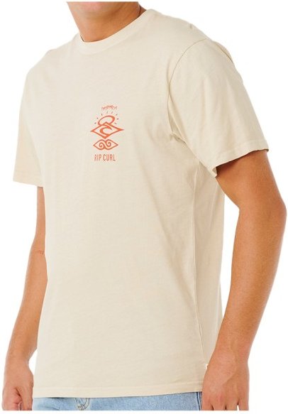 Rip Curl - Search Icon Tee - T-Shirt Gr M beige