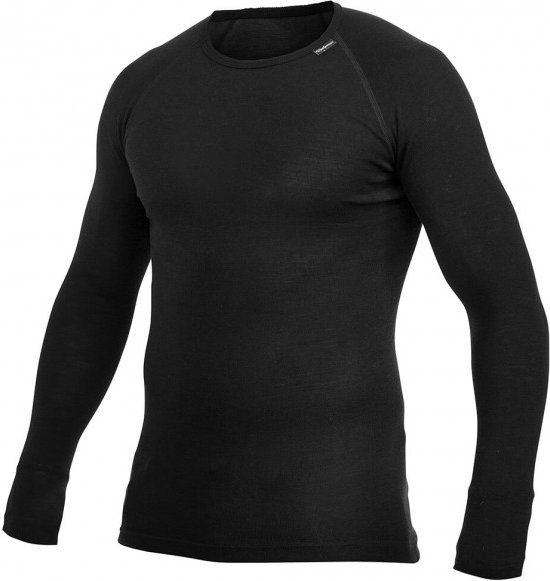 Thumbnail - Woolpower - Lite Crewneck - Merinounterwäsche Gr M schwarz