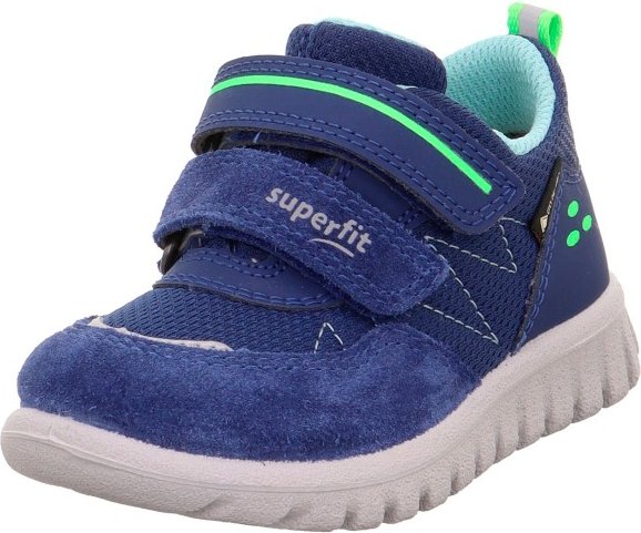 Superfit - Kid's Sport7 Mini B - Freizeitschuhe Gr 26 blau/ hellgrün