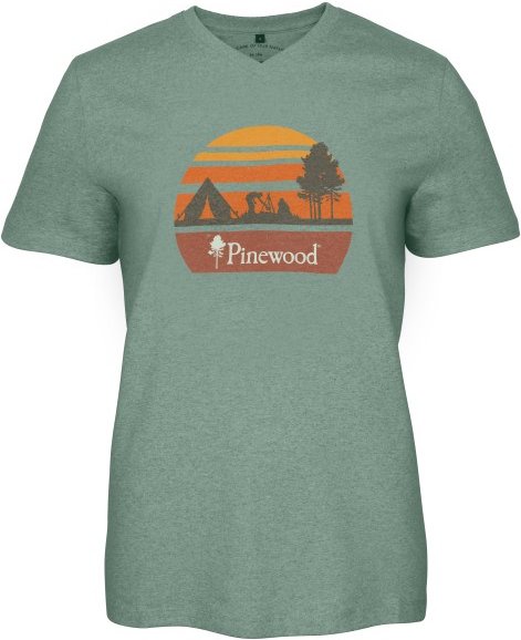 Pinewood - Women's Finnveden Recycled Outdoor T-Shirt - T-Shirt Gr XS grün