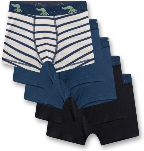 Sanetta - Kid's Set Shorts 337256 5-Pack - Unterhose Gr 92 blau