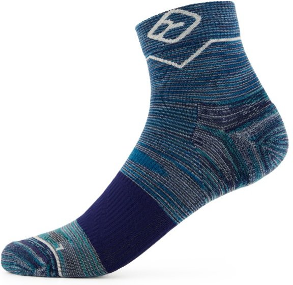 Thumbnail - Ortovox - Alpine Quarter Socks - Merinosocken Gr 45-47 blau