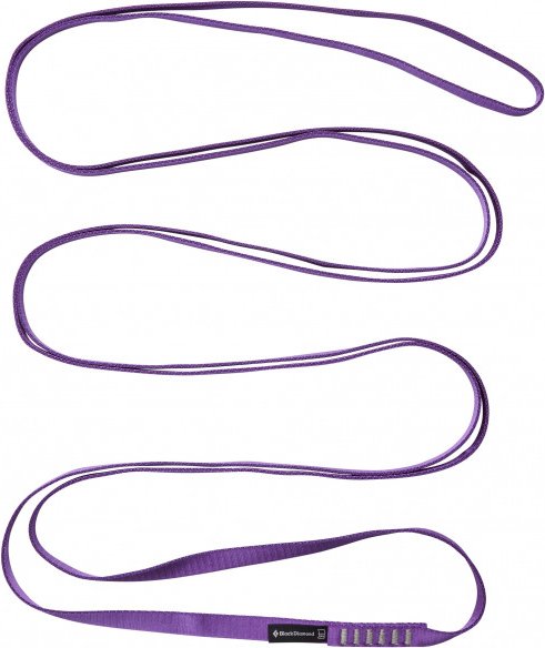 Black Diamond - Nylon Runner 18 mm - Bandschlinge Gr 240 cm weiß/lila