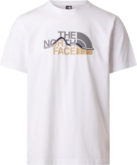 The North Face - Mountain Line Short Sleeve Tee - T-Shirt Gr S weiß