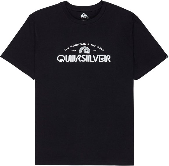Quiksilver - EV Vista S/S - T-Shirt Gr M schwarz