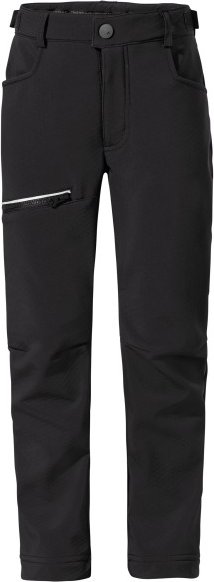 Vaude - Kid's Qimsa Softshell Pants - Softshellhose Gr 122/128 schwarz