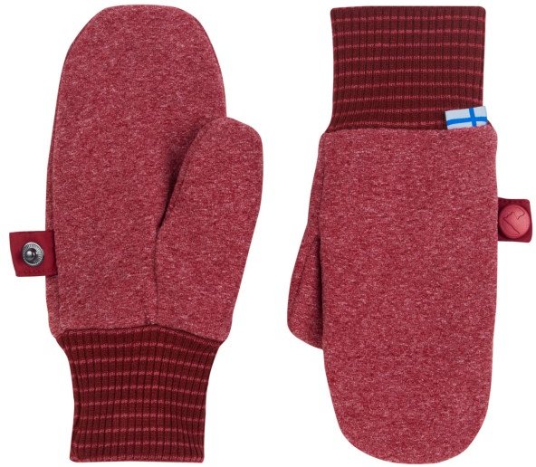 Finkid - Kid's Pupujussi Knit - Handschuhe Gr S rot