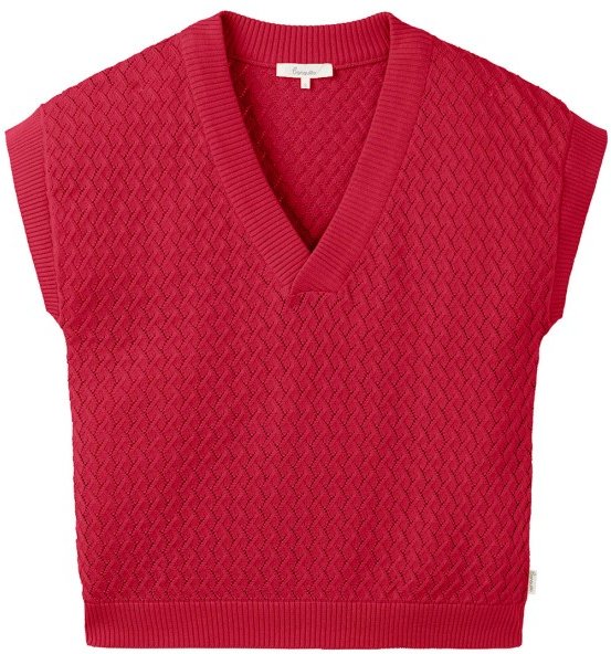 Tranquillo - Women's Strick-Shirt - Top Gr M rot