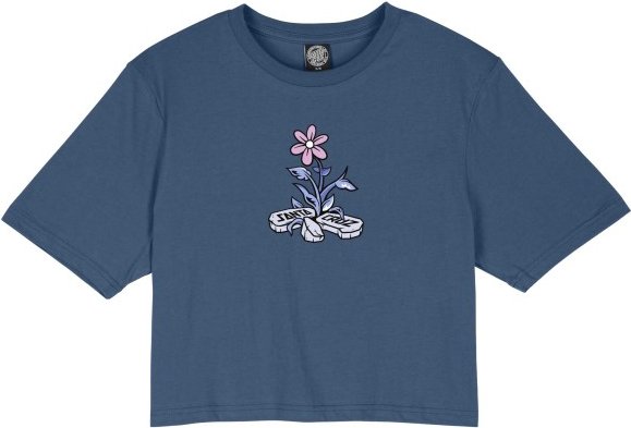 Santa Cruz - Women's Flourish T-Shirt - T-Shirt Gr 10 blau