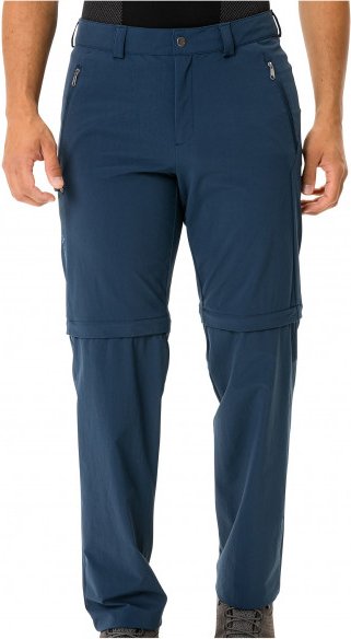 Vaude - Farley Stretch Zip Off Pants II - Zip-Off-Hose Gr 48 - Regular blau