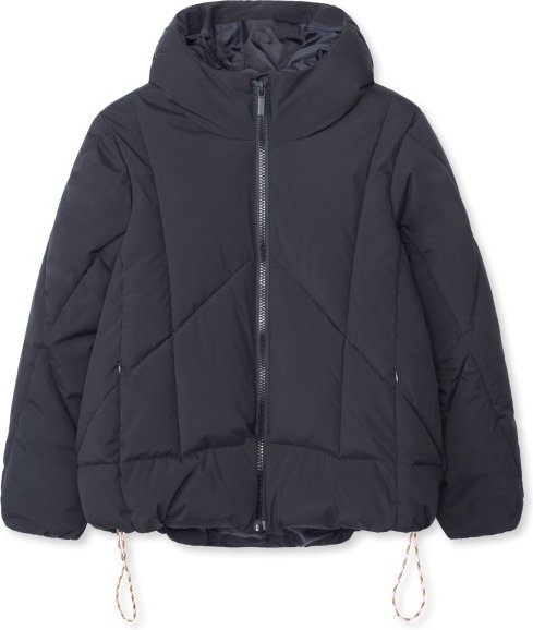 Selfhood - Women's Hooded Puffer - Winterjacke Gr M grau