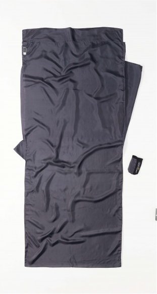 Cocoon - Insect Shield TravelSheet Silk - Reiseschlafsack Gr 210 x 86 cm weiß/blau