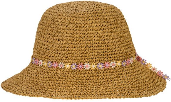 P.A.C. - Lilen Bucket Straw Hat - Hut Gr S/M braun