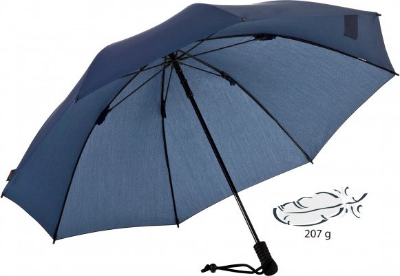 EuroSchirm - Swing Liteflex - Regenschirm blau