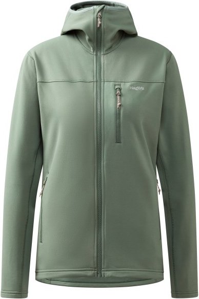 Haglöfs - Women's Rosson Mid Hood - Fleecejacke Gr S oliv