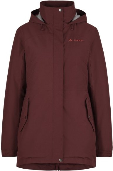 Vaude - Women's Pellice Wool - Parka Gr 36 rot