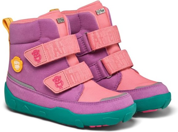 Thumbnail - Affenzahn - Kid's Mid Boot Chamude Comfy - Winterschuhe Gr 29 rosa