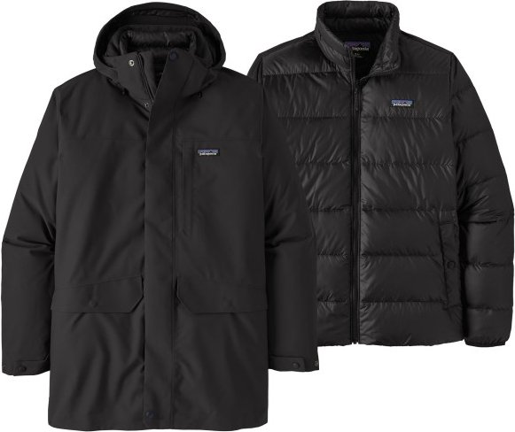 Patagonia - Tres 3-in-1 Parka - Parka Gr L schwarz