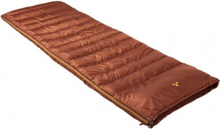 Vaude - Alpsee 400 DWN - Daunenschlafsack Gr 220 x 75 x 75 cm braun