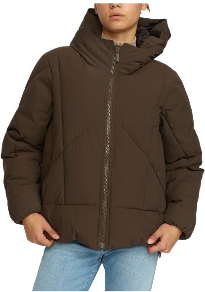 Selfhood - Women's Hooded Puffer - Winterjacke Gr XS braun