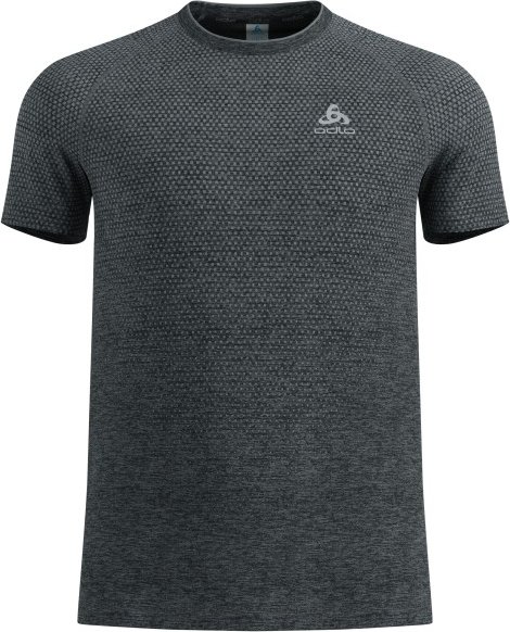 Odlo - Essential Seamless T-Shirt Crew Neck S/S - Laufshirt Gr L grau
