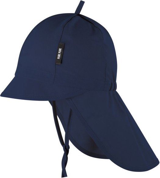 Pure Pure - Kid's Mini-Nackenschutz Uni - Cap Gr 47 cm blau