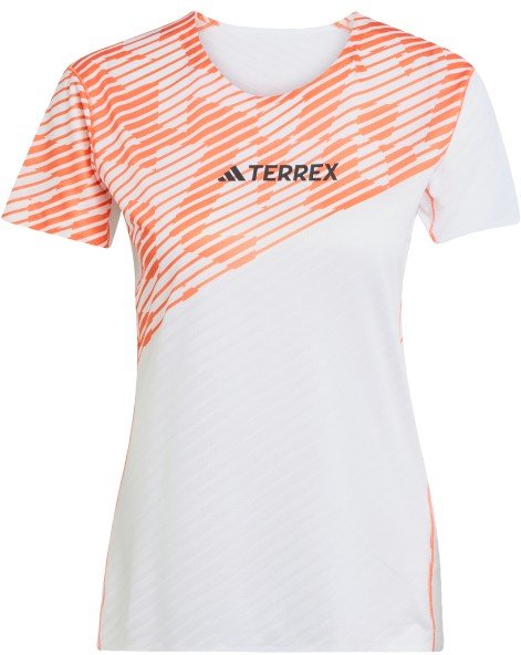 adidas Terrex - Women's Terrex TRK Pro Tee - Laufshirt Gr L weiß