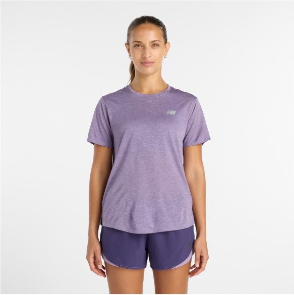 New Balance - Women's Athletics S/S - Laufshirt Gr L weiß