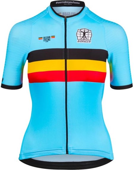 Bioracer - Women's Belgium Icon Classic Jersey - Radtrikot Gr XXL blau